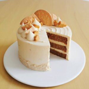 Pastel Galletas Caledonia María y Crema de Turrón