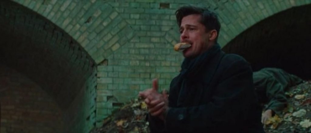Desvarío Comida en las Películas de Tarantino La Carañola Brad Inglorious Basterd