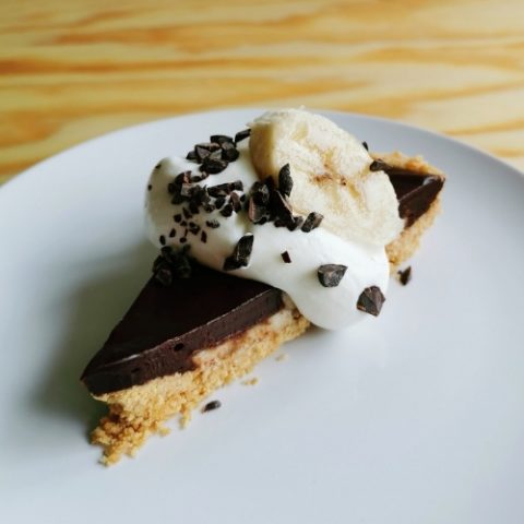 Pie de Chocolate y Banana La Carañola Receta Infalible