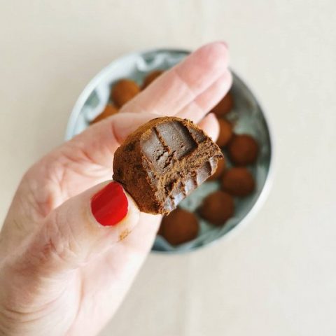 Trufas de Chocolate La Carañola Mano Mamá