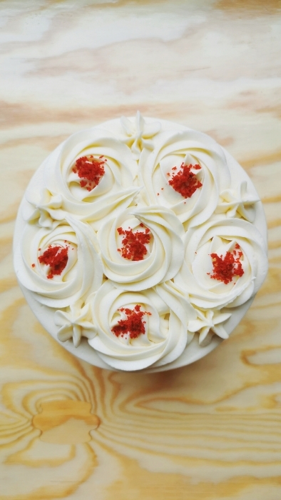 Galería Bricomanía Decoración Pastel Red Velvet Torta Tarta Cake con Frosting de Queso Crema La Carañola