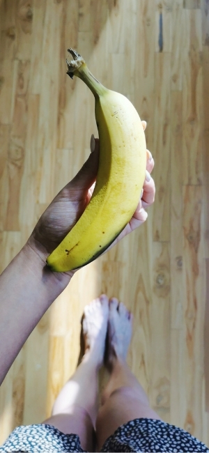 Pastel Bizcocho Plátano Banana Bread Ilustración La Carañola El único fruto del Amor