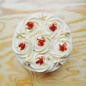 Pastel Red Velvet Torta Tarta Cake con Frosting de Queso Crema Infalible La Carañola