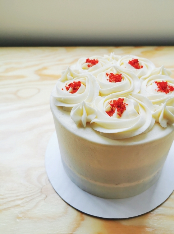 Pastel Red Velvet Torta Tarta Cake con Frosting de Queso Crema Receta La Carañola