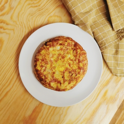 Receta La Mejor Tortilla de Patatas con Cebolla Española La Carañola