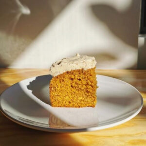 Pastel de Calabaza y Frosting de Queso y Mantequilla Tostada Receta La Carañola