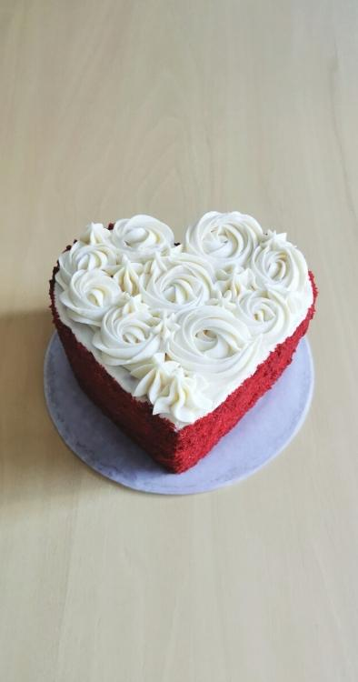 Galería Bricomanía Cómo hacer un pastel en forma de corazón Red Velvet La Carañola