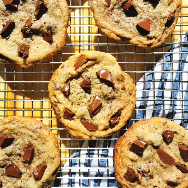 Galletas Cookies con Chispas Chips de Chocolate las mejores Receta La Carañola