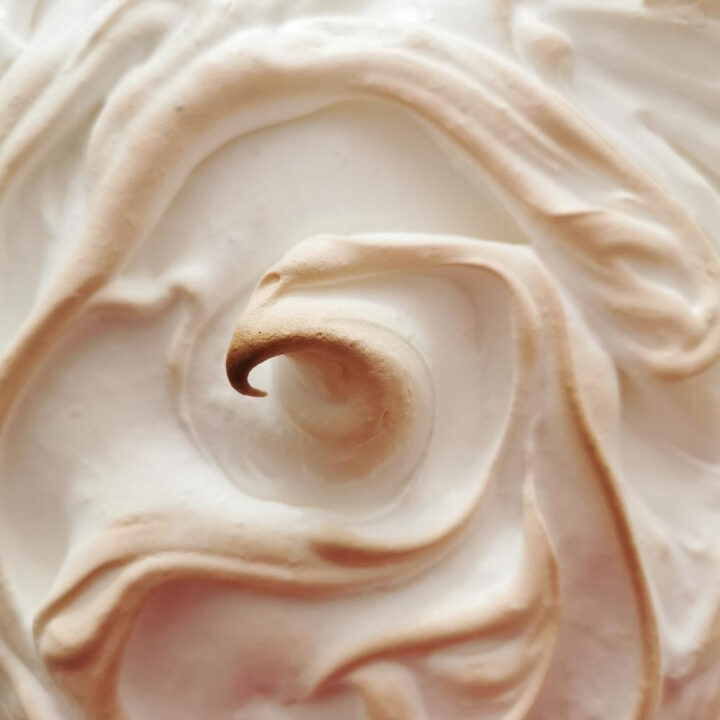 Merengue Francés Tostado French Meringue Receta de La Carañola