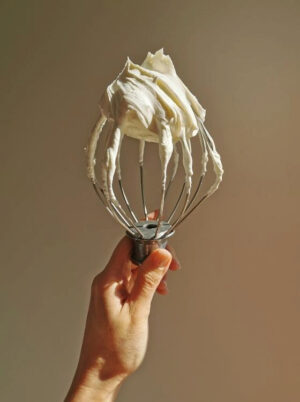 Crema Batida Montada Chantilly de Queso Mascarpone buttercream Receta La Carañola