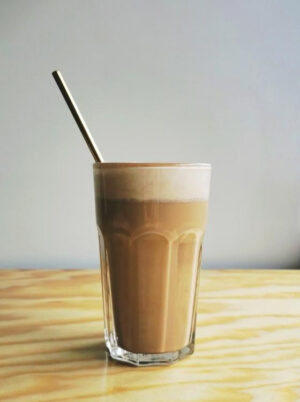 Nutellatte Café Latte Leche con Nutella ASMR Receta Infalible de La Carañola