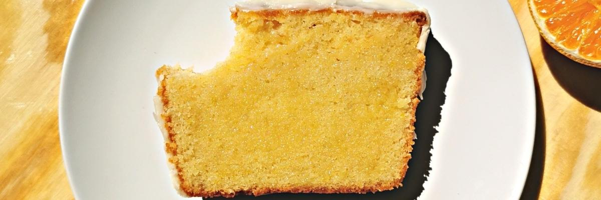 Bizcocho Pan Panqué Ponqué Quequé Tarta Torta Budin Pound Cake de Naranja Glaseado Receta Carañola