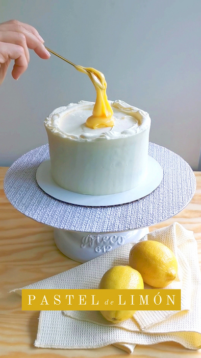 Frosting de Queso Crema Cream Cheese Frosting Receta La Carañola Pastel de Limón