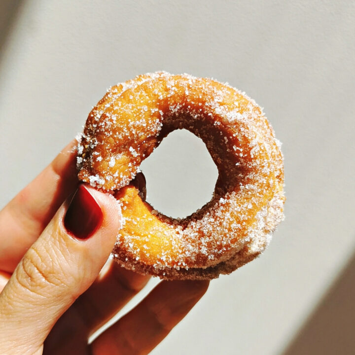Rosquillas fritas caseras de anis de la abuela Nati receta tradicional española La Carañola