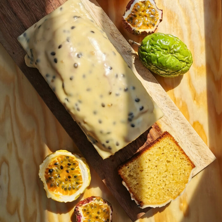 Bizcocho Pan Pastel Torta de Maracuyá Parchita Fruta de la Pasión Passionfruit Passion Fruit Glaseado Receta Carañola