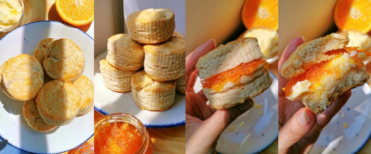 Scones Biscuits Bisquets Panecillos Ingleses Caseros Fáciles Receta de La Carañola