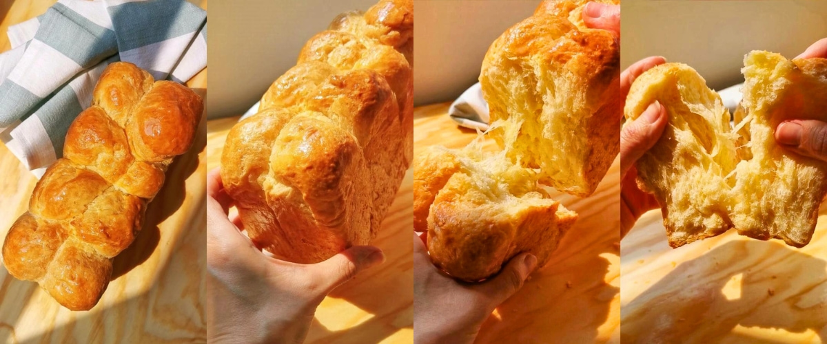 Pan Brioche de Mantequilla Casero Receta La Carañola