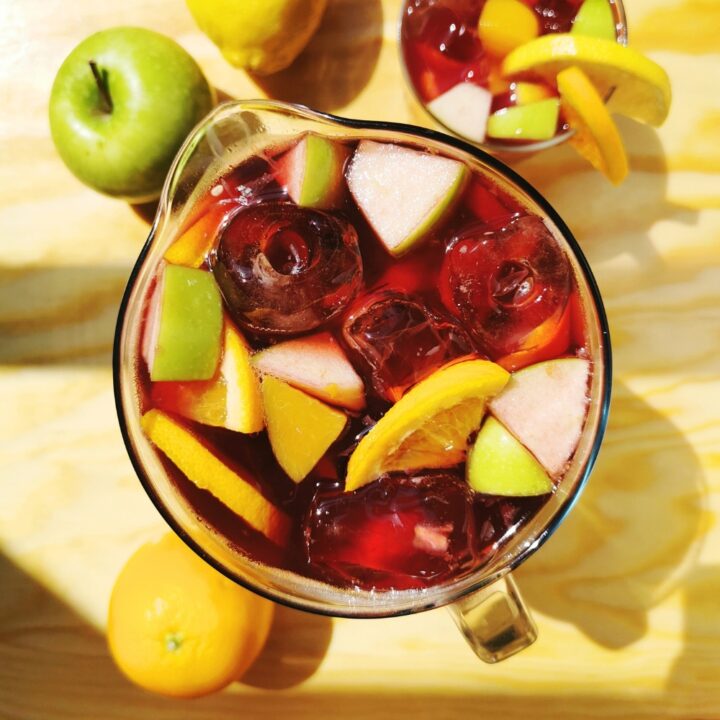 Sangría Española Spanish Auténtica Receta Casera Tradicional Fruta Licor de La Carañola