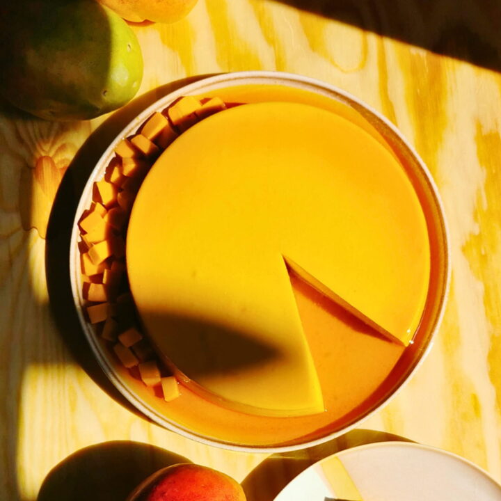 Flan de Mango sin Horno sin Huevo Fácil y Rápido Receta Infalible de La Carañola