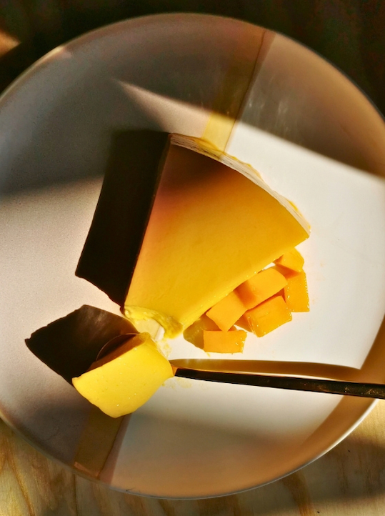 Flan de Mango sin Horno sin Huevo Fácil y Rápido Receta La Carañola