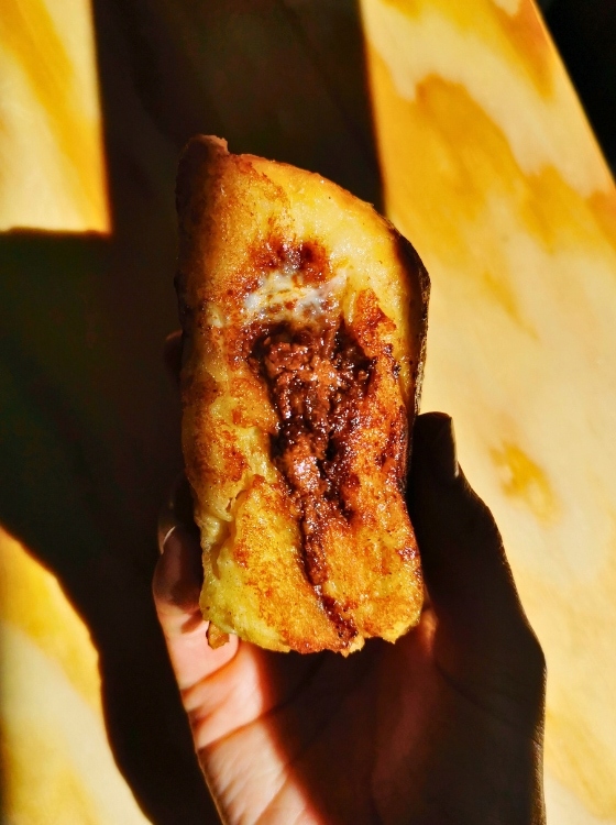 Pan Francés Perdido Relleno Brioche de Nutella Receta La Carañola