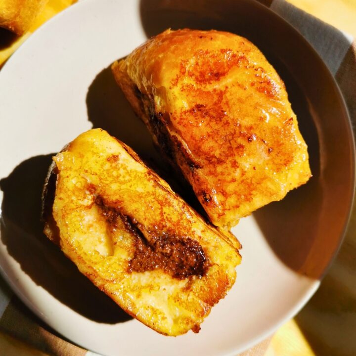 Pan Francés Perdido Relleno Brioche de Nutella Receta de La Carañola