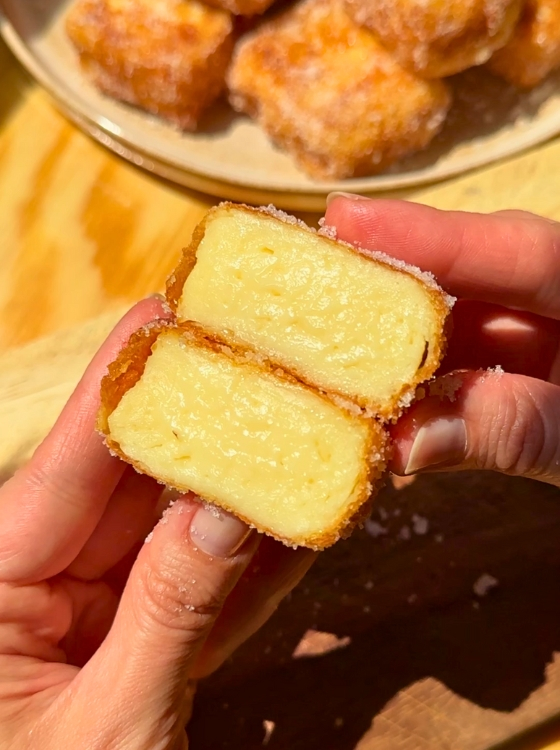 Leche Frita Tradicional Española Semana Santa Receta La Carañola