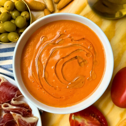 Gazpacho Andaluz Receta Tradicional Española La Carañola